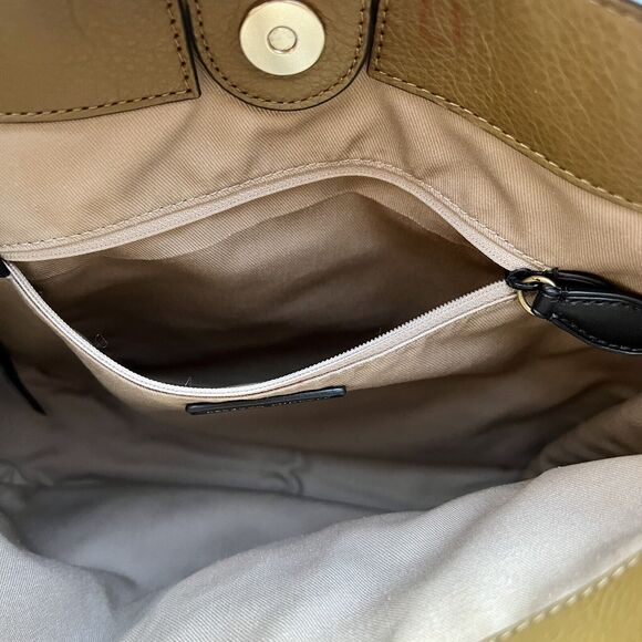 Rebecca Minkoff Megan Seaweed Color Leather Crossbody Shoulder Feedbag Style Bag - Picture 6 of 16